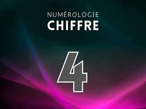 chiffre 4 en numérologie|Signification du nombre 4 en numérologie : tout sous contrôle